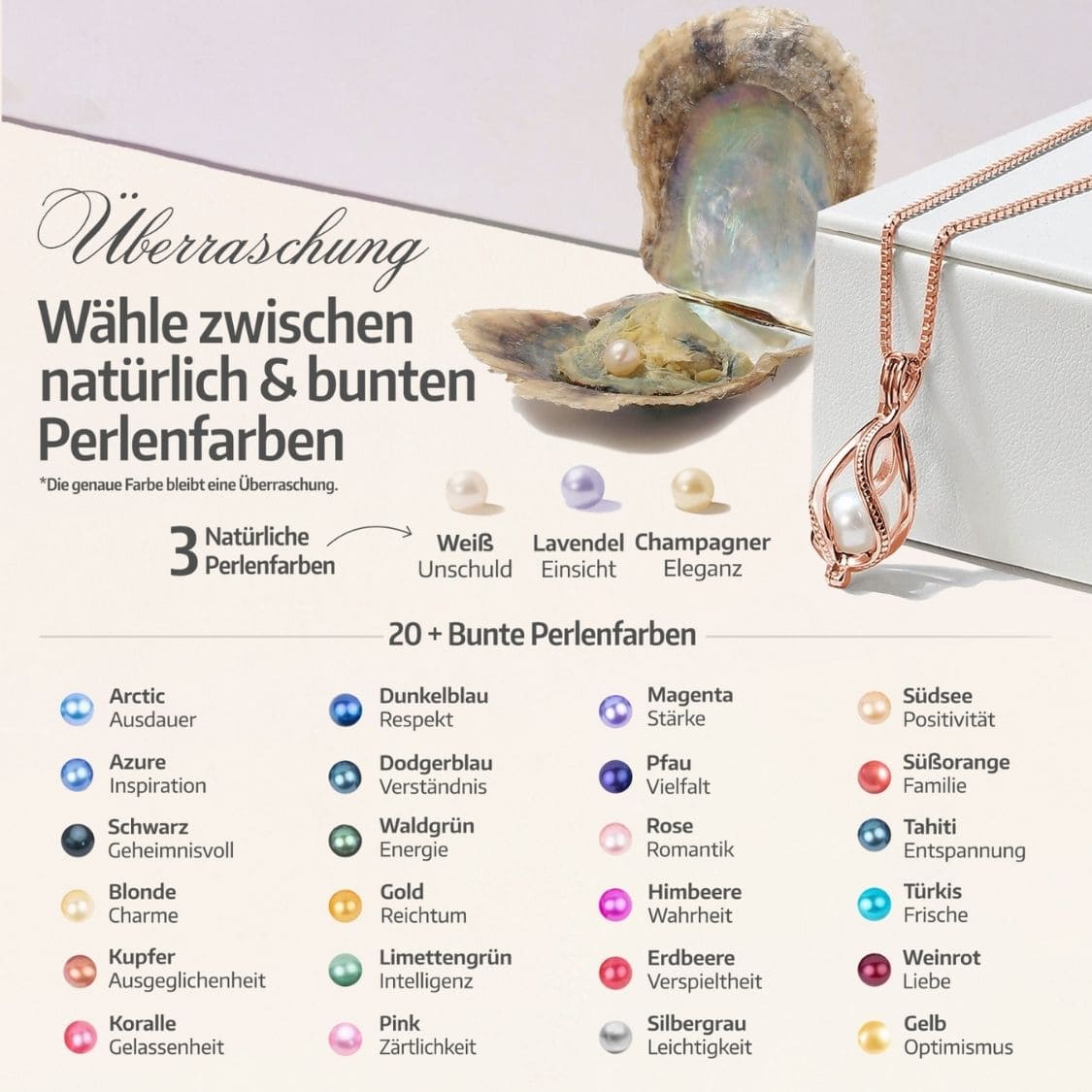 Drop Armband + Auster