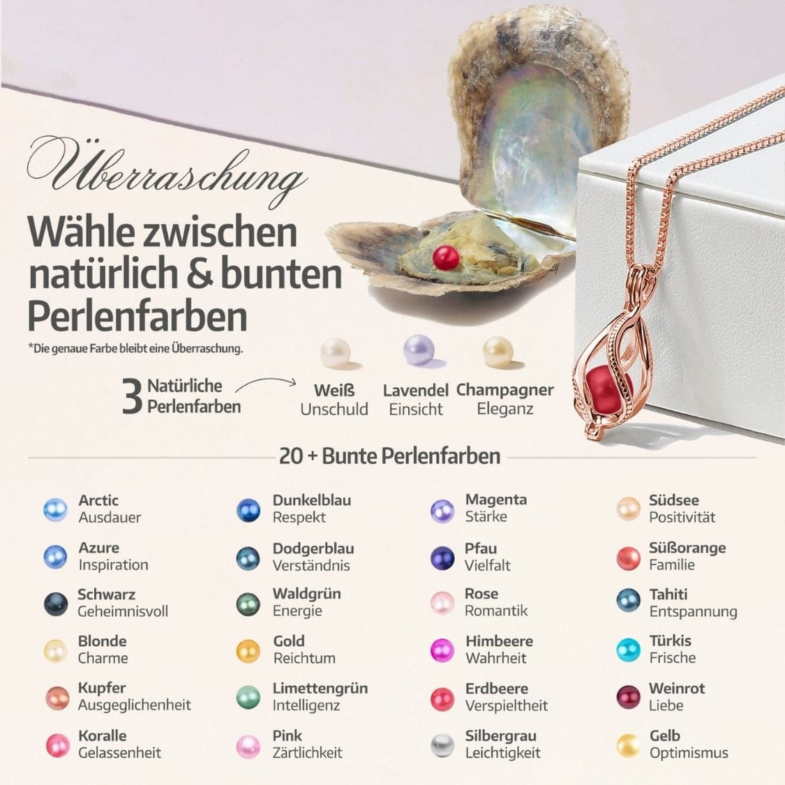 Drop Armband + Auster