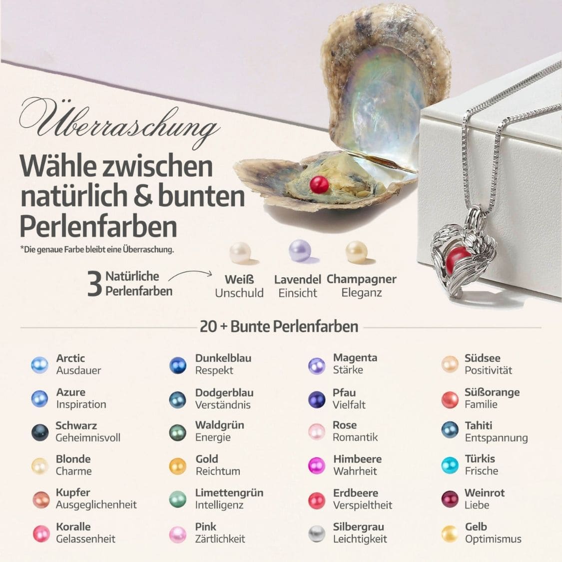 Schutzengel Kette & Armband Set