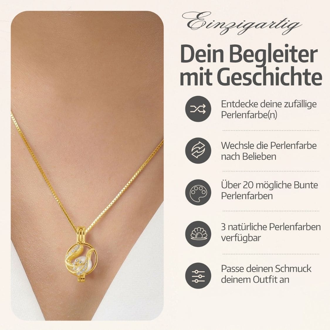 Floral Kette + Auster