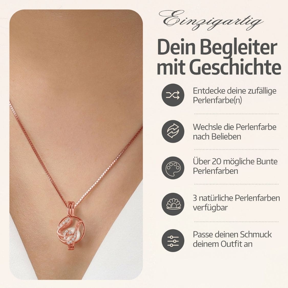 Floral Kette + Auster