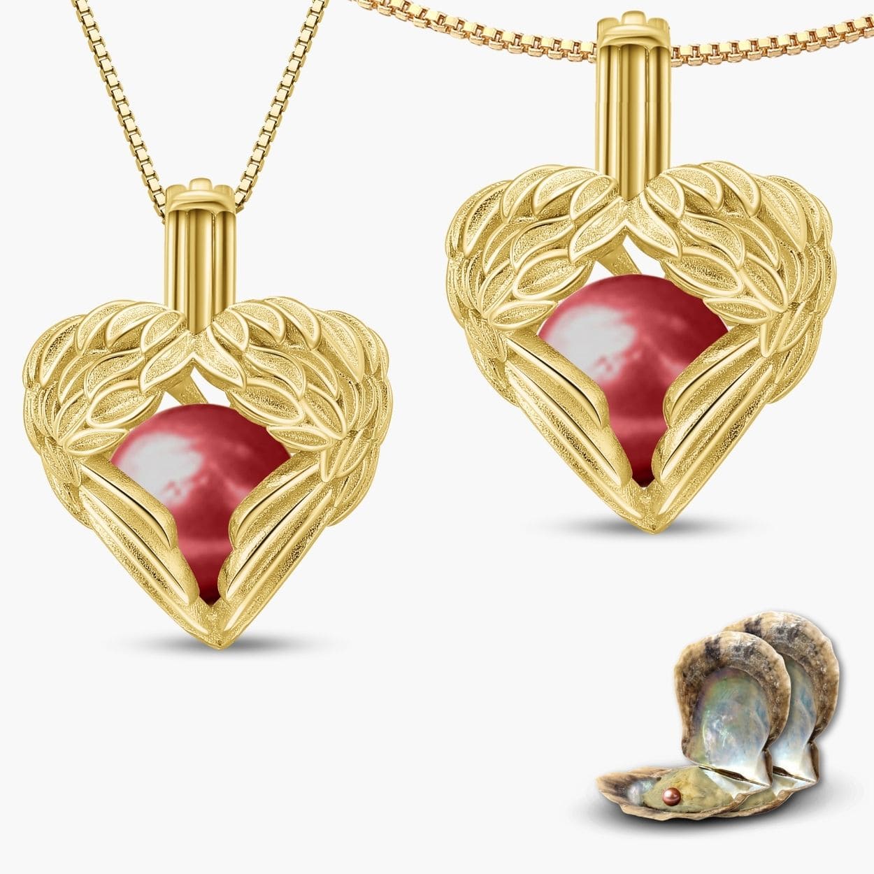 Schutzengel Kette & Armband Set