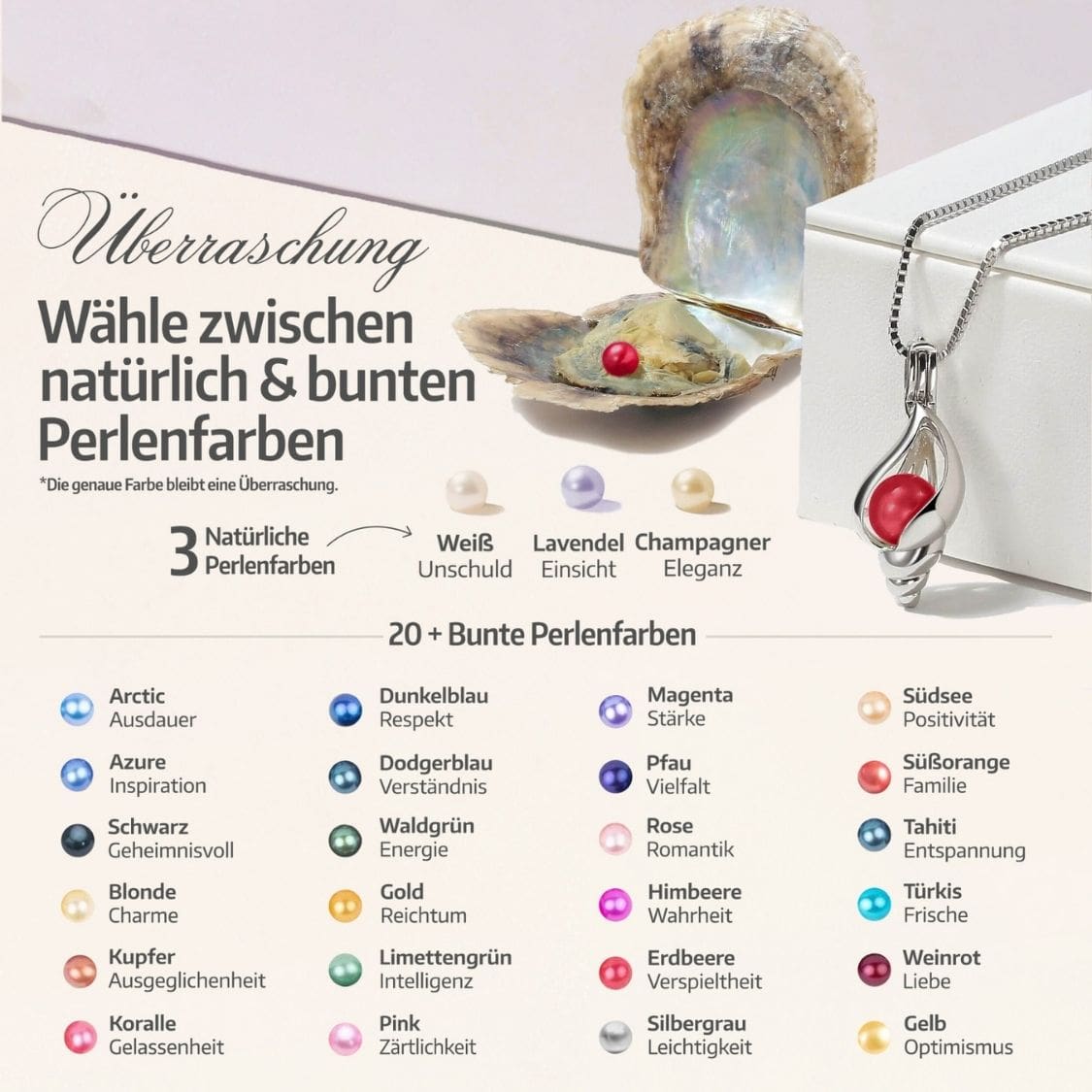 Muschel Kette + Armband Set