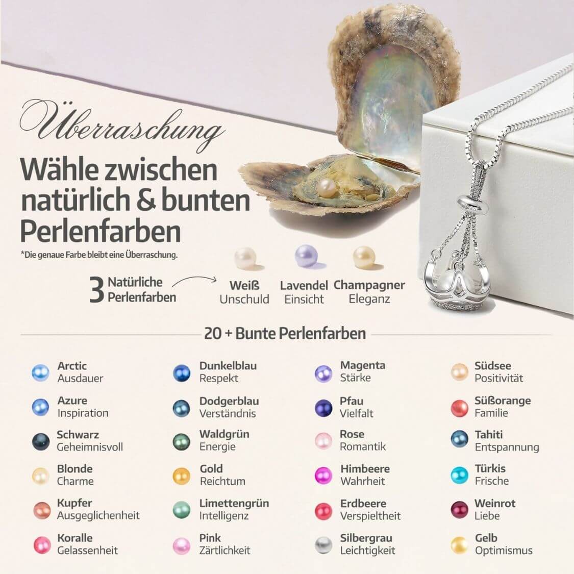 Chandelier Kette + Auster