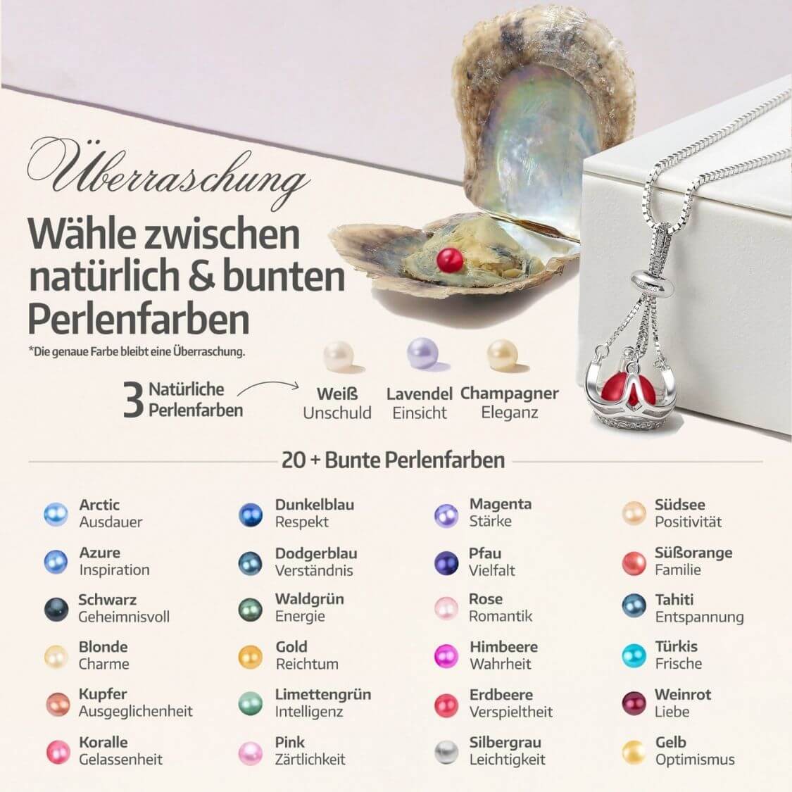 Chandelier Kette + Auster