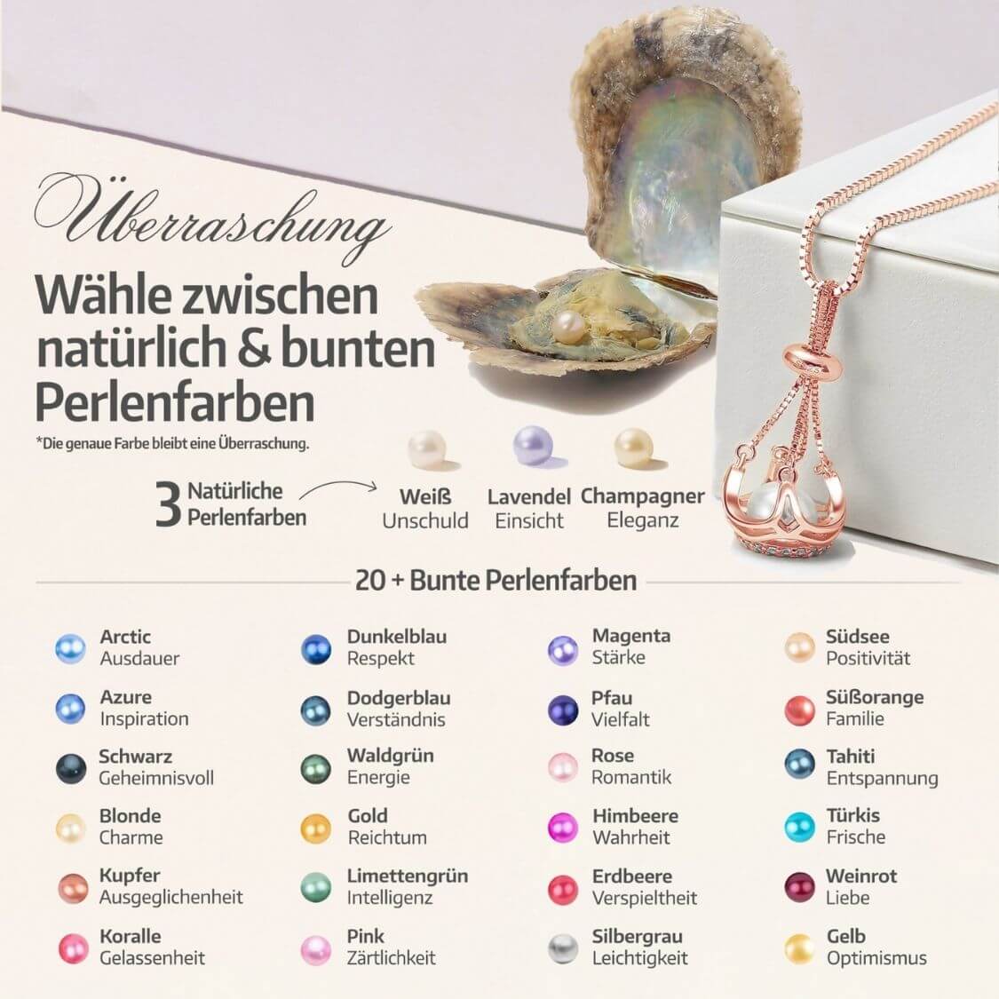 Chandelier Kette + Auster