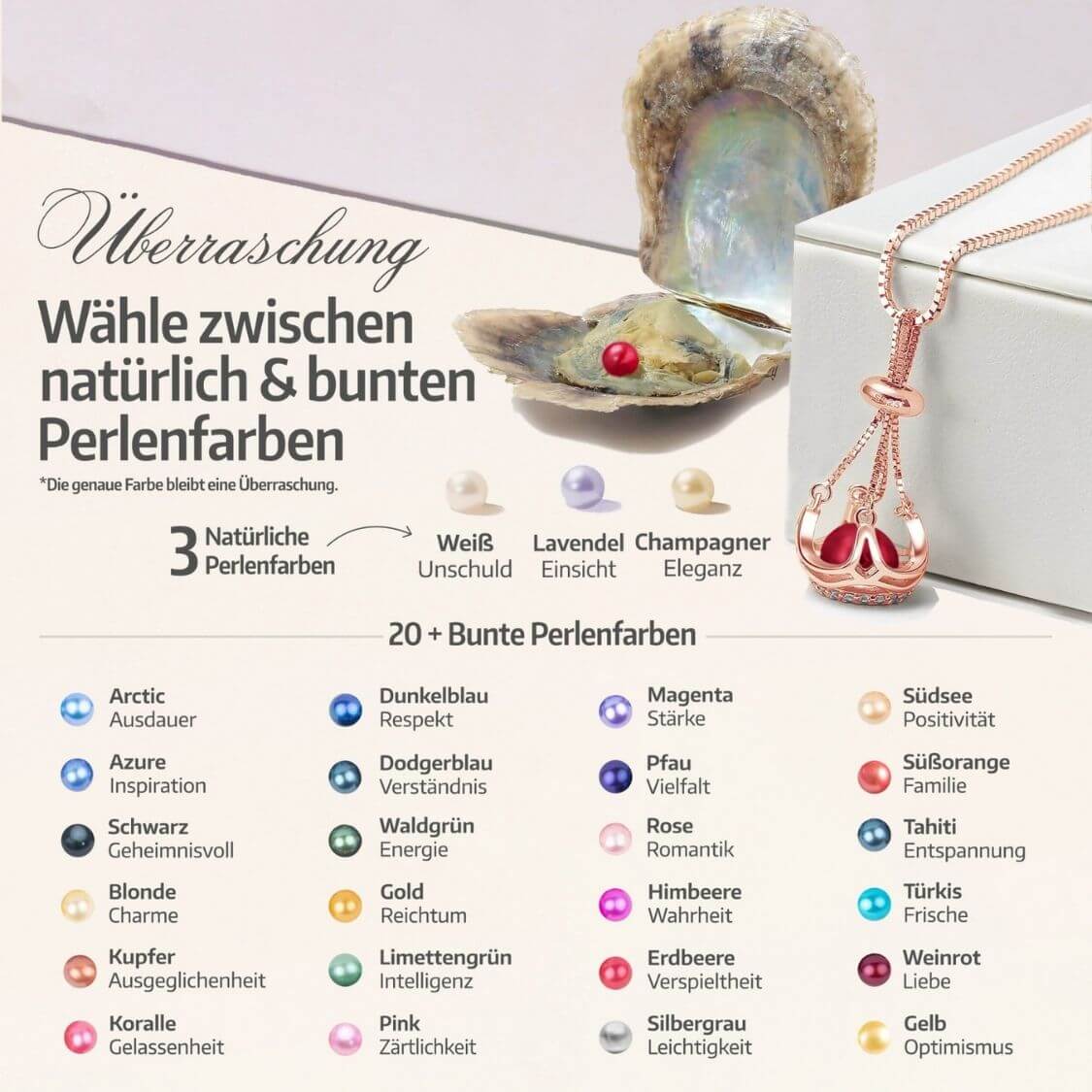 Chandelier Kette + Auster