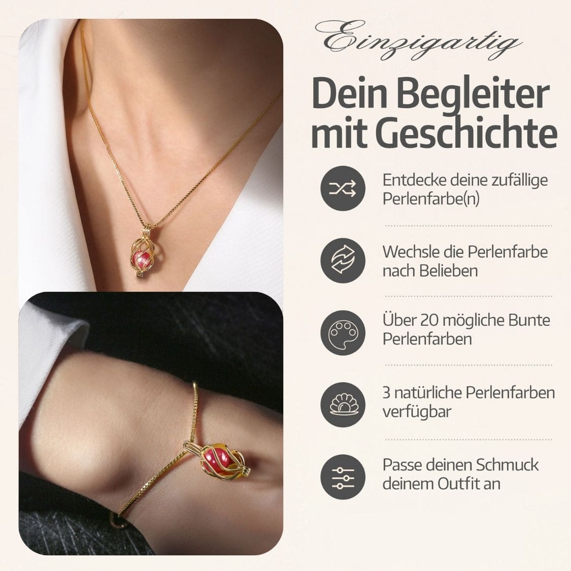 Helix Kette + Armband Set