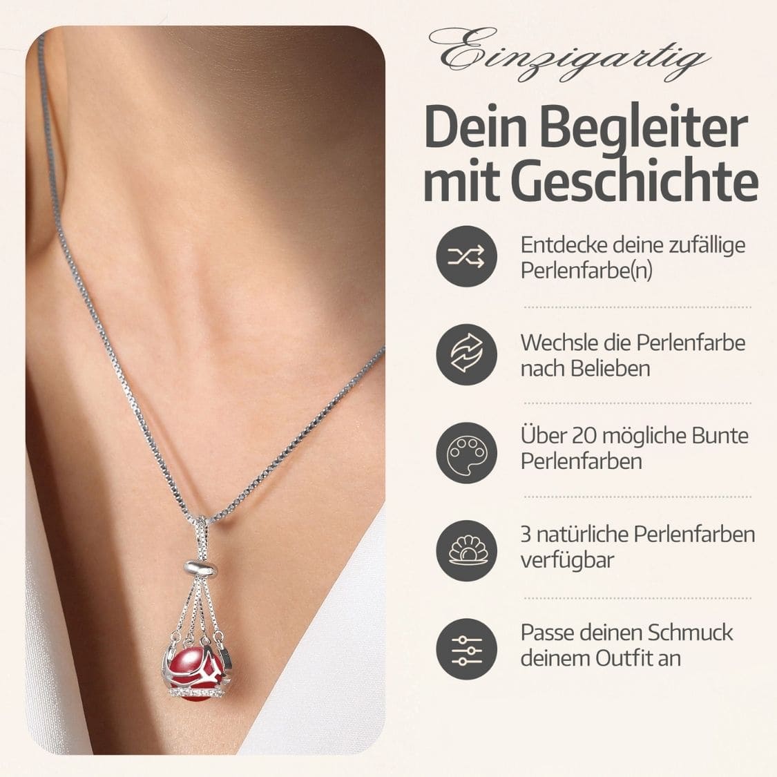 Chandelier Kette + Auster