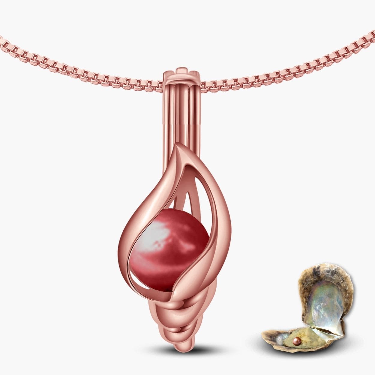 Muschel Armband + Auster