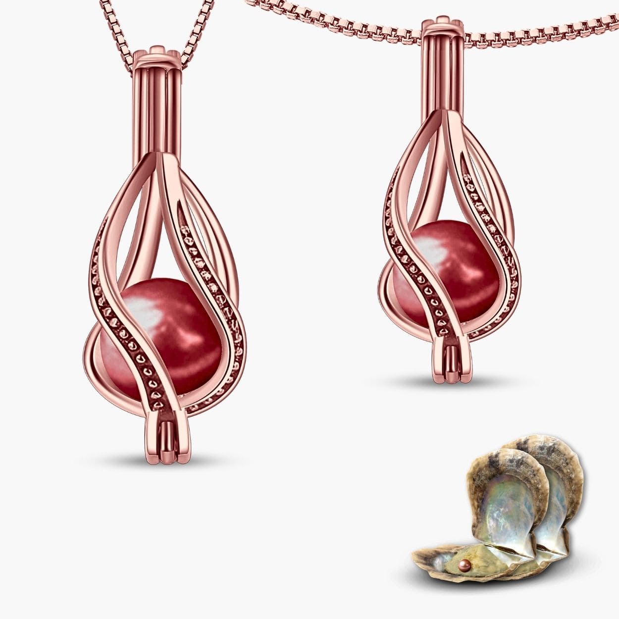 Drop Kette + Armband Set