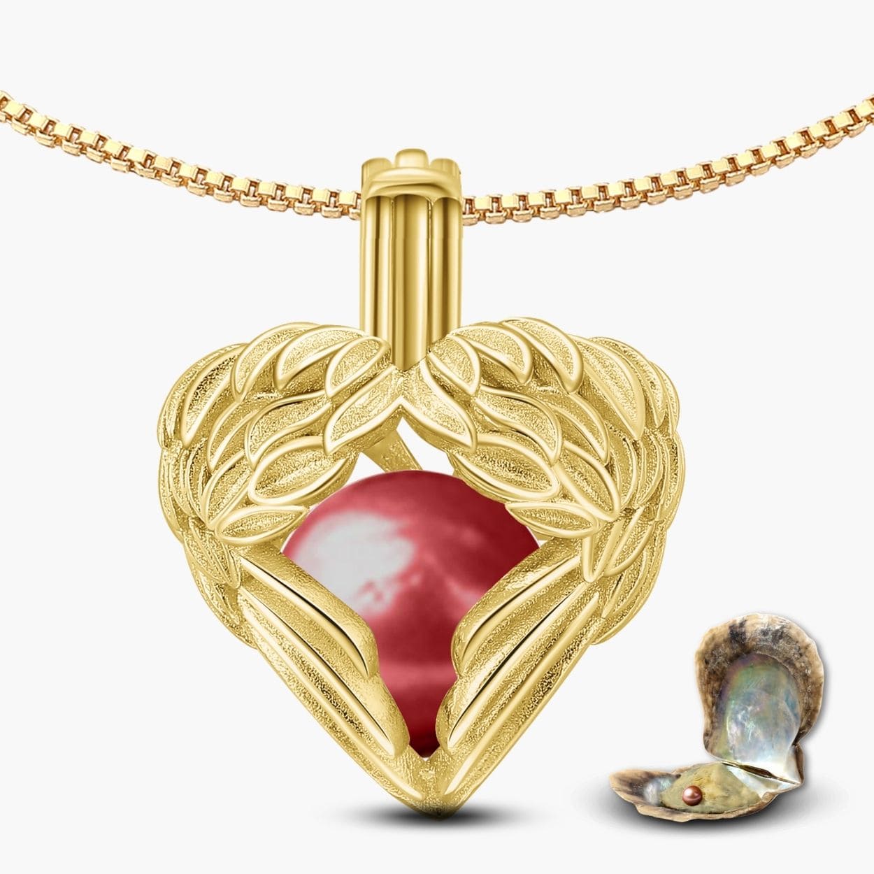 Schutzengel Armband + Auster