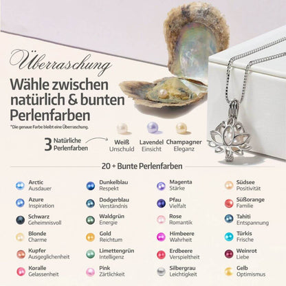 Lotus Kette + Armband Set