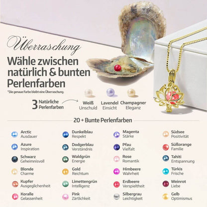 Lotus Kette + Armband Set