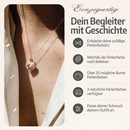 Schutzengel Kette + Auster