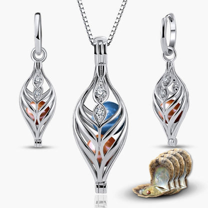 Dualis Kette & Ohrringe + 4 Austern