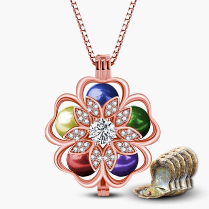 Blossom Kette + 5 Austern