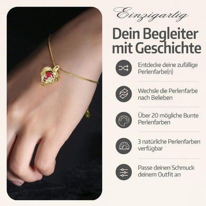 Schutzengel Armband + Auster