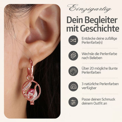 Floral Ohrringe + 2 Austern