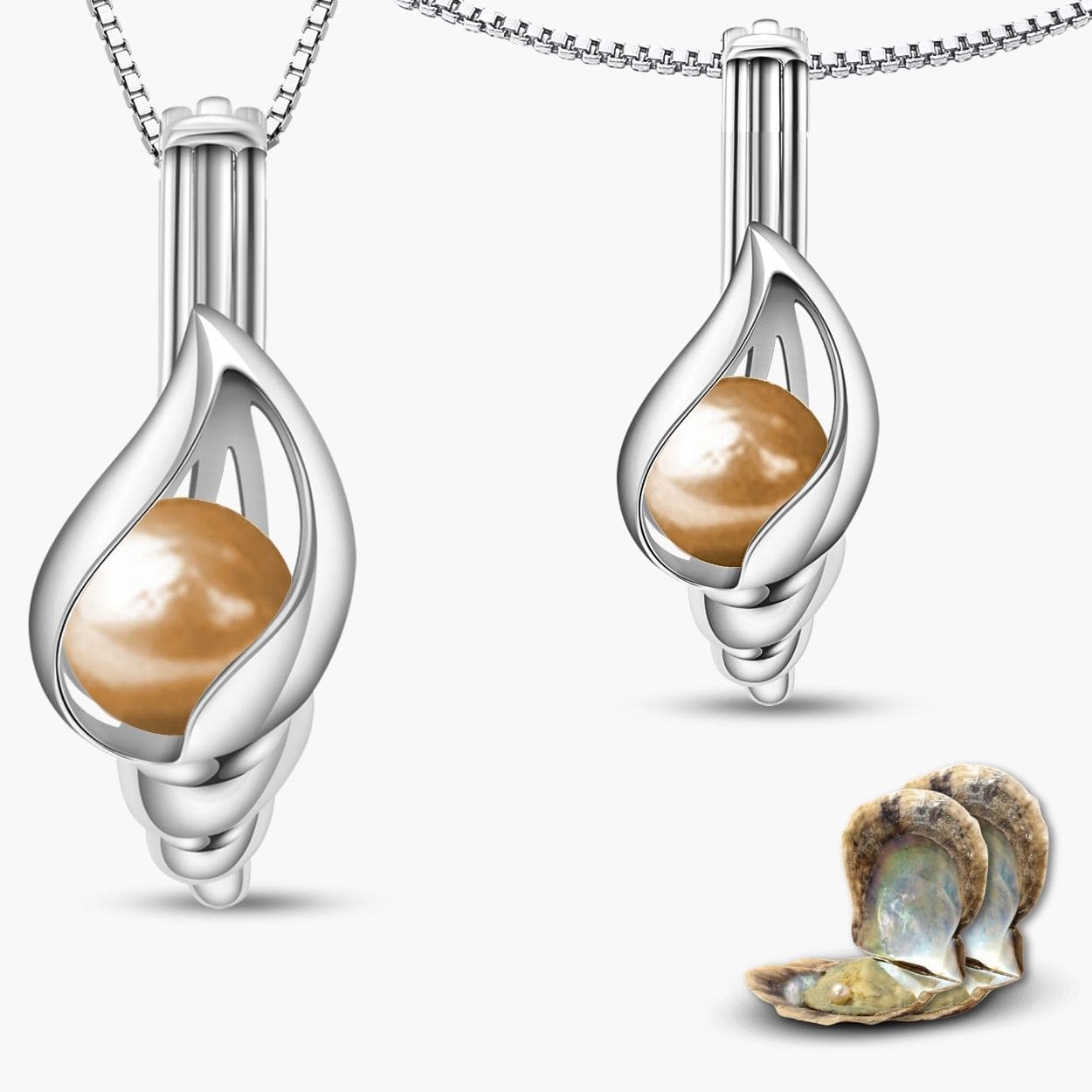 Muschel Kette + Armband Set