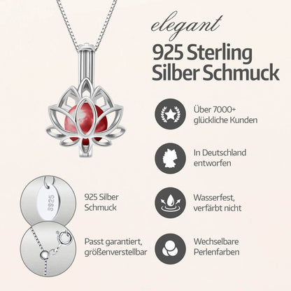 Lotus Kette + Armband Set