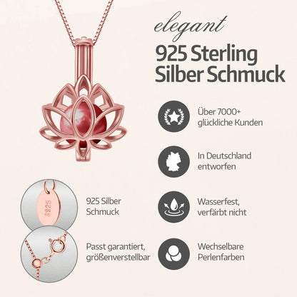 Lotus Kette + Armband Set