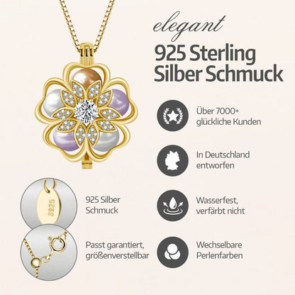 Blossom Kette + 5 Austern