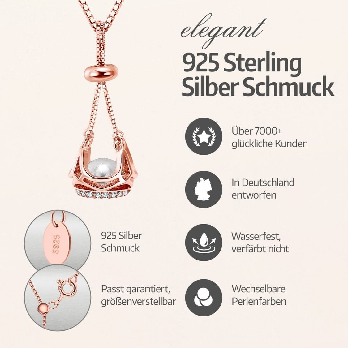 Chandelier Kette + Auster