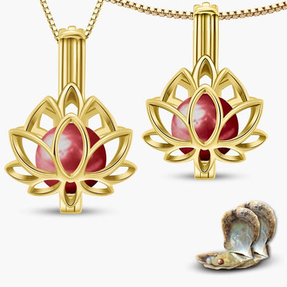 Lotus Kette + Armband Set