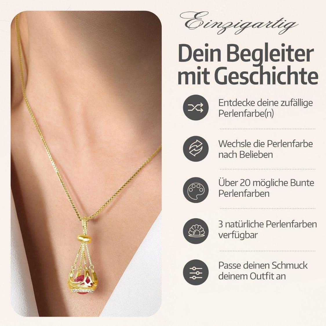 Chandelier Kette + Auster